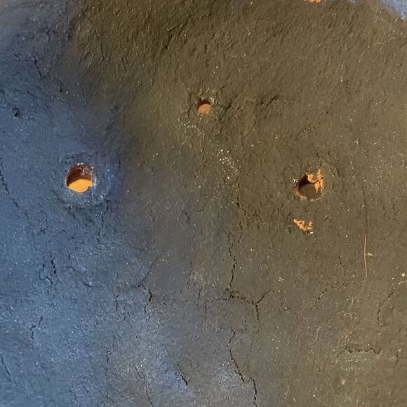 VTG Peruvian Mask Decorative Wall Hanging Mid Century Hand Painted Latin America - Picture 9 of 10